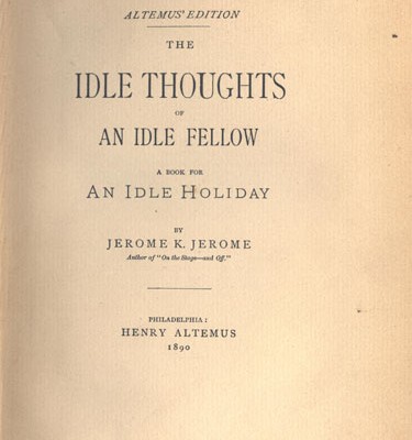 Idle Thoughts